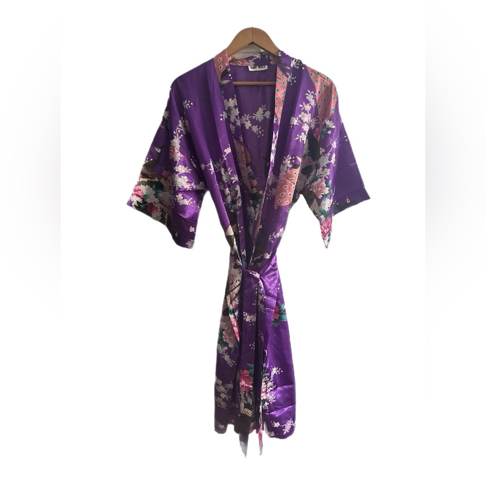 Authentic Thai Silk Garden Robe